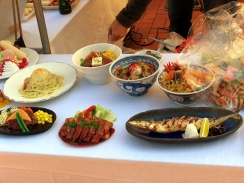写真はすべて田中さんが作った食品サンプル。どれもおいそうですね