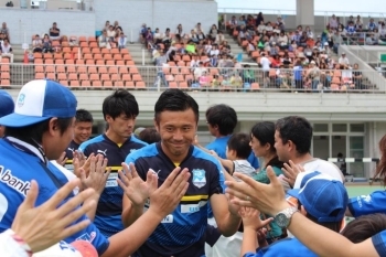 尾崎選手（キャプテン）