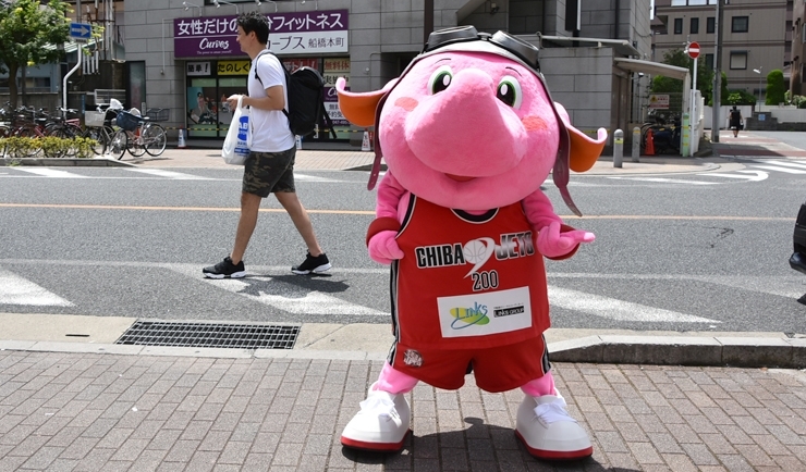 そして我らがジャンボくん！！　（と、荒尾岳選手）