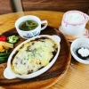 有機JAS認証の野菜を使ったランチが食べられるお店:SUN3CAFE