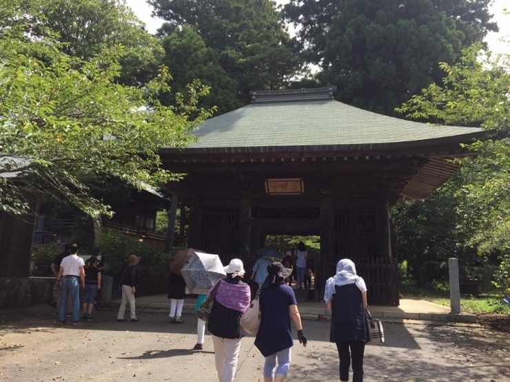 行方市の西蓮寺。