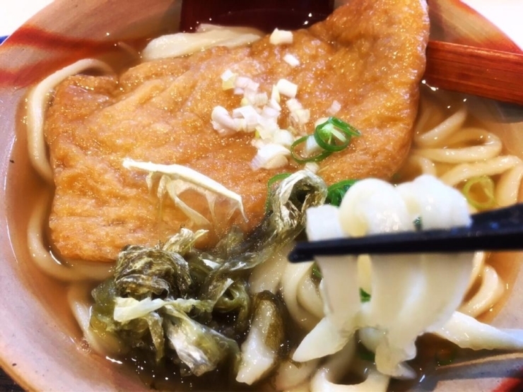 自家製きつねうどん　630円（税抜）