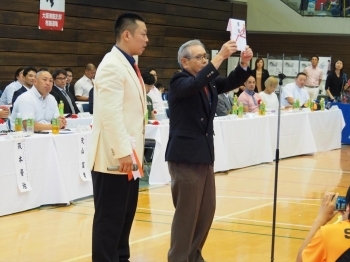 熊本県復興支援義援金　贈呈式