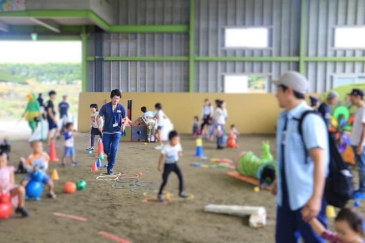 子供達が遊ぶコーナーも♪