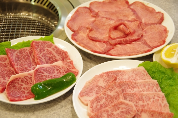 「炭火焼肉 田中流」精肉店と焼肉店が融合したお店です。