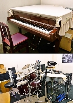 個人からバンドまで対応できるレンタルスタジオ「株式会社清家楽器 Seike Music School」