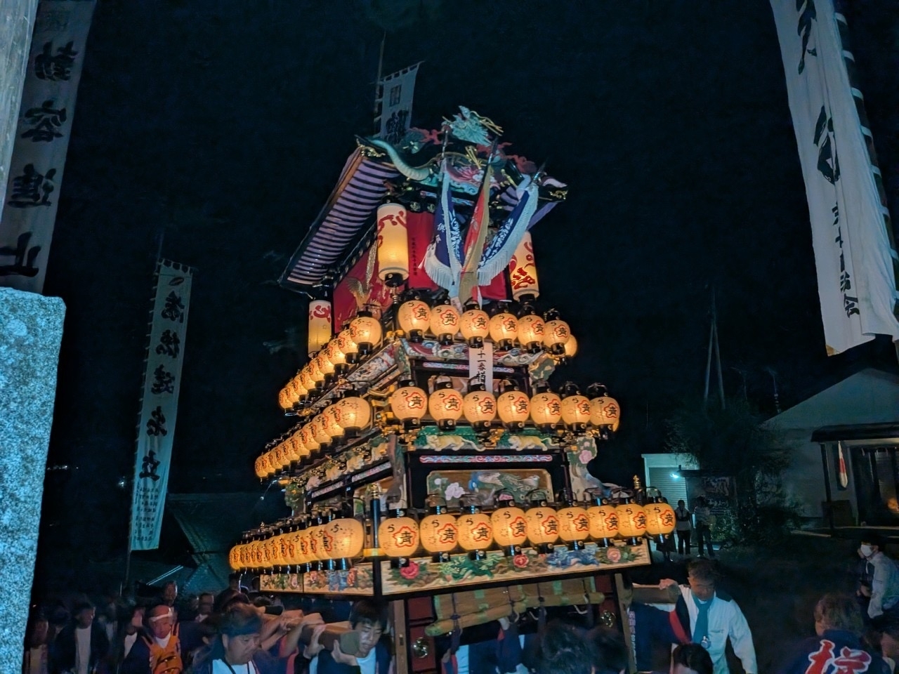 2024年10月15日(火)撮影|石岡神社祭礼・桜の馬場