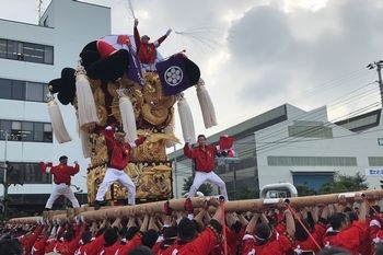 金栄太鼓台（工場前）