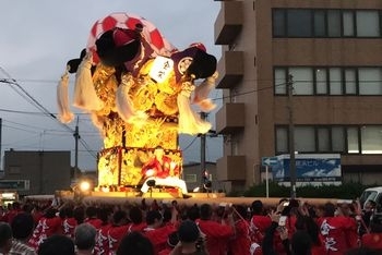 金栄太鼓台（工場前）