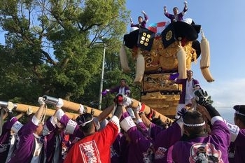 白浜太鼓台（八旛神社）