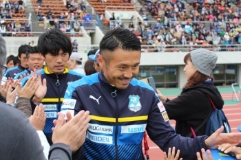 尾崎選手（キャプテン）