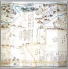 近吾堂板の江戸切絵図「巣鴨・染井・王子辺図」嘉永5年（1852）・近吾堂蔵板