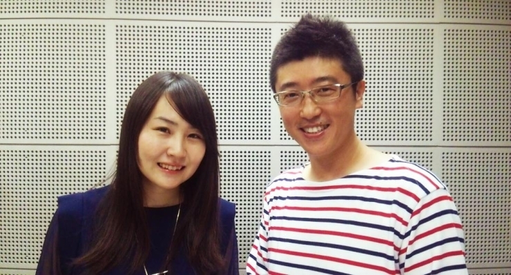 大熊祐香さん(左)と井川達雄さん(右)