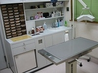 広く清潔感に満ちた診療室
