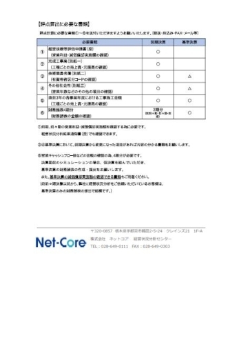 経審・評点シミュレーションサービスのご案内②「経審・評点シミュレーションサービスのご案内」