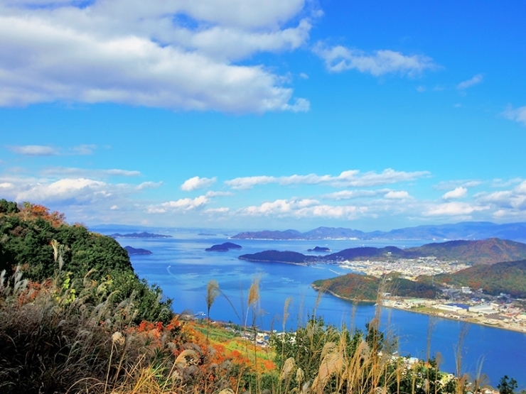 展望台より瀬戸内海を望む