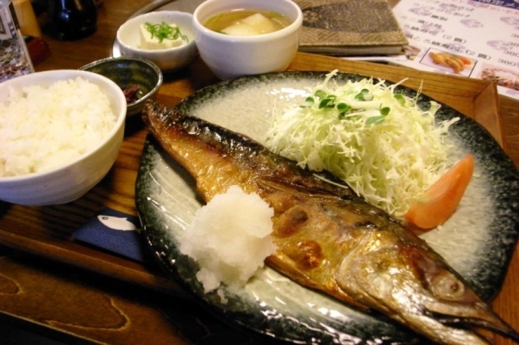 とろさばの塩焼き定食（￥1,000）