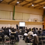 第6回伏虎中学校体育館で開催｜リノベーションまちづくり構想検討委員会
