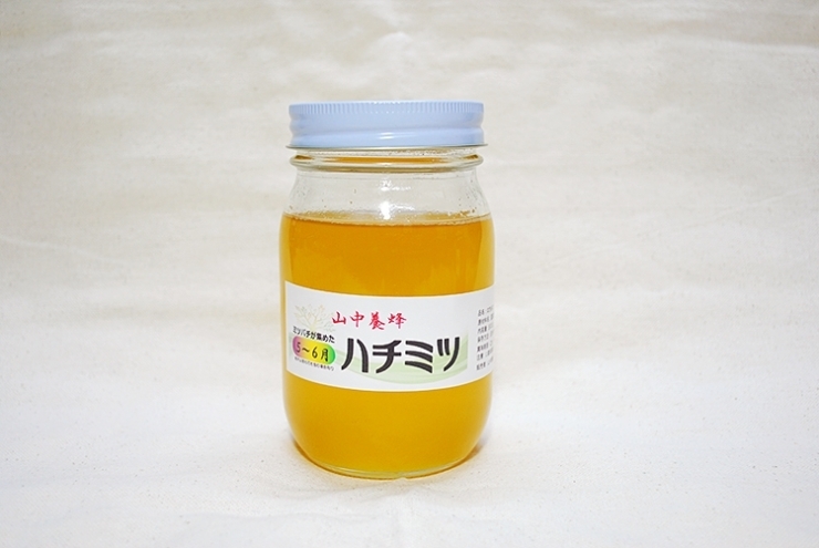 ◇【自然のまま】富津産ハチミツ500g（5〜6月の花）<br>養蜂場がある富津市山中の5～6月の花（主にハゼノキ）を蜜源にしたハチミツです