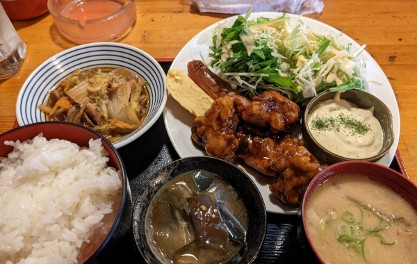 【福知山　酒房関小田】チキン南蛮定食