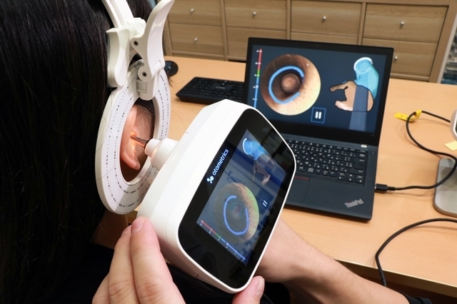 3Dスキャンで補聴器が作れます「リサウンドよりお求めやすい補聴器が新登場！ 「リサウンド　KEY（キー）」　片耳（耳かけ）80000円～　（耳あな）115,000円～　made for iPhone対応（MFI）、ASHA（android10）対応」