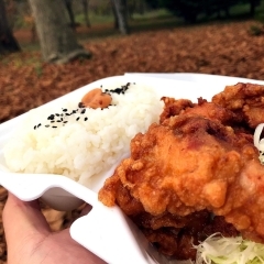 「唐揚げ　みたけ」ザンギ弁当