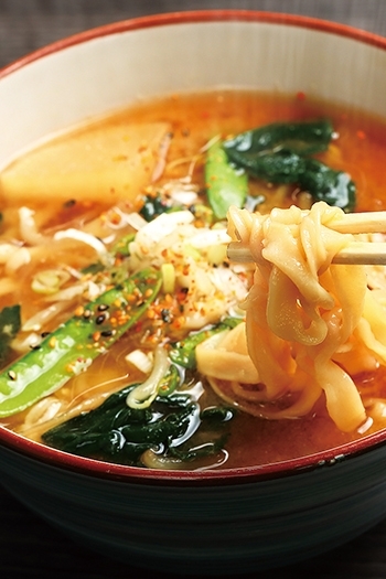 道の駅「あずの里いちはら」のうどん