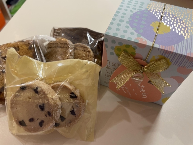 箱が可愛い焼き菓子のギフト☆「バレンタインギフト☆」