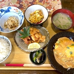 【新居浜市喜光地町】わだち(和達)さんで「にら玉とから揚げランチ」をいただきました!