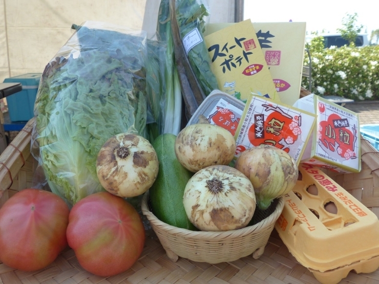 行方市は、新鮮野菜の宝庫です。年間約60品目以上の野菜が生産されています。