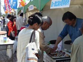 「5月1日は鯉の日」ですが、大地の春まつりでは1日早く「鯉づくし」です。