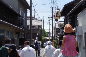 御旅所までもう少し