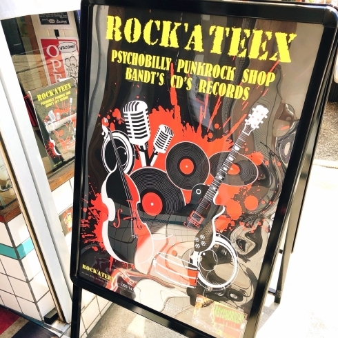 「ROCK'A TEEX（ロッカ ティークス）」こだわりのつまったロックTシャツ専門店！