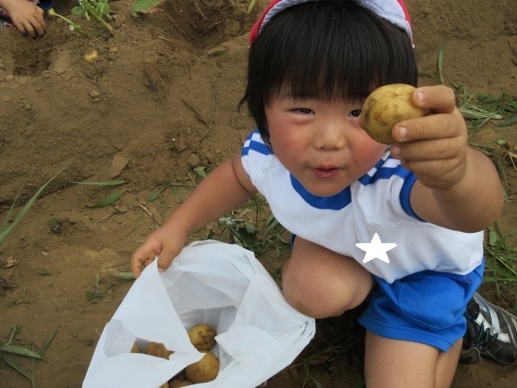 ねぇ～！見てみて（≧▽≦）こ～～んなに大きいよ！