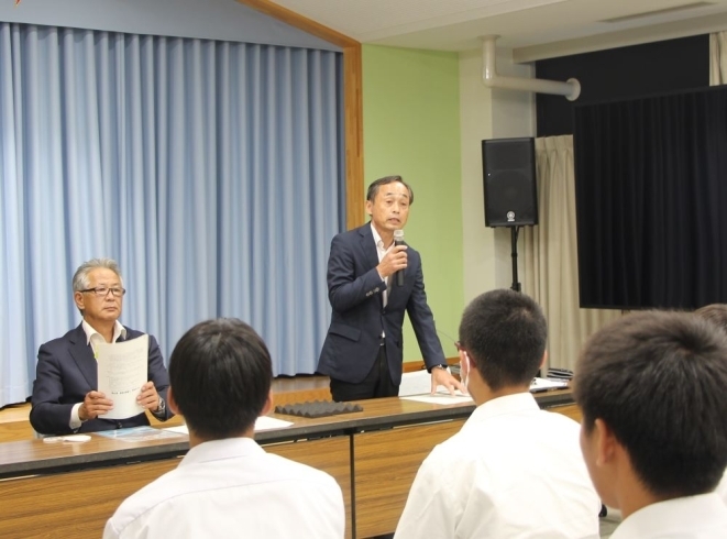 永峰副市長「第52回　関東中学校ハンドボール大会　優勝！　全国大会出場へ」