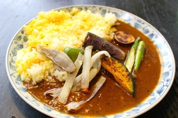 夏野菜の焼カレー