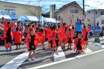 踊りの成果が出ています