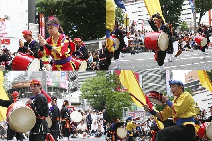 祈りから　始まった　太鼓の音に　ドッキ！