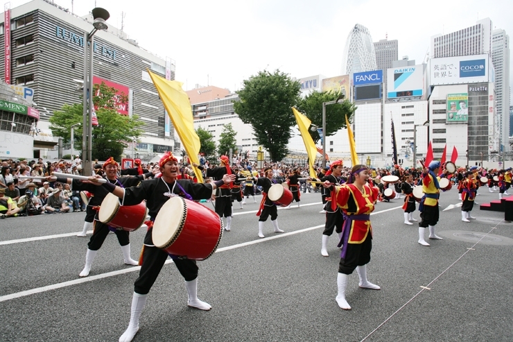 演技終了の　顔が　爽やか