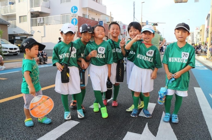 FC宗岡のみんなは本当にお祭りを盛り上げてくれました！！