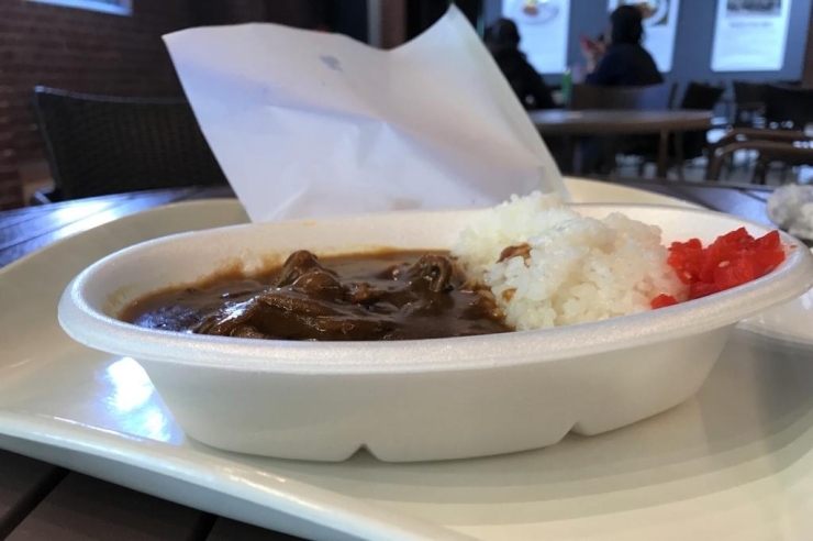 護衛艦「ふゆづき」特製カレー900円（税込）