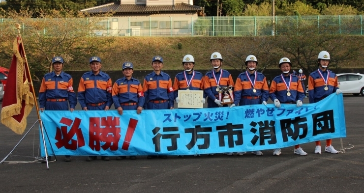 小型ポンプの部　優勝　北4－1　三和