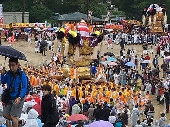 松木坂井太鼓台