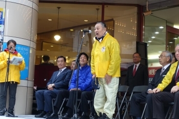 実行委員長の奥村さんによる開会宣言