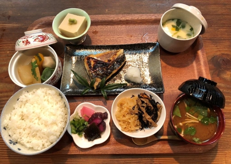 焼きさば定食　750円