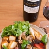 牡蠣と牛肉のイタリア風赤味噌鍋