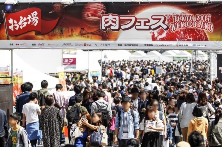 肉フェス　他会場の様子