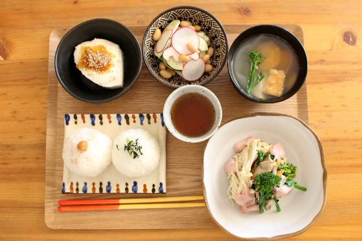 ツナガリお結びランチ　￥1,230