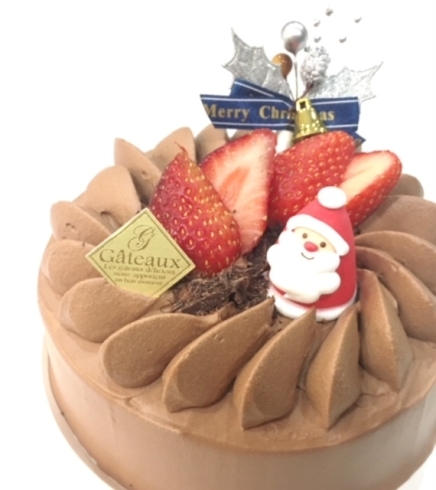 チョコケーキ5号（15ｃｍ）3780円（税込）「クリスマスケーキ予約受付中♫」