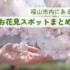【福山市のお花見情報2024】福山市内にあるオススメ桜・お花見スポットまとめ
